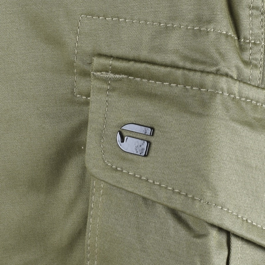 Alternative Image for ProductG Star Raw Rovic Loose Shorts Green3